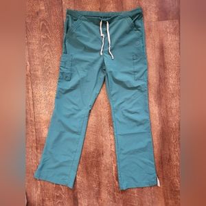 Urbane kelly green scrub bottoms size M